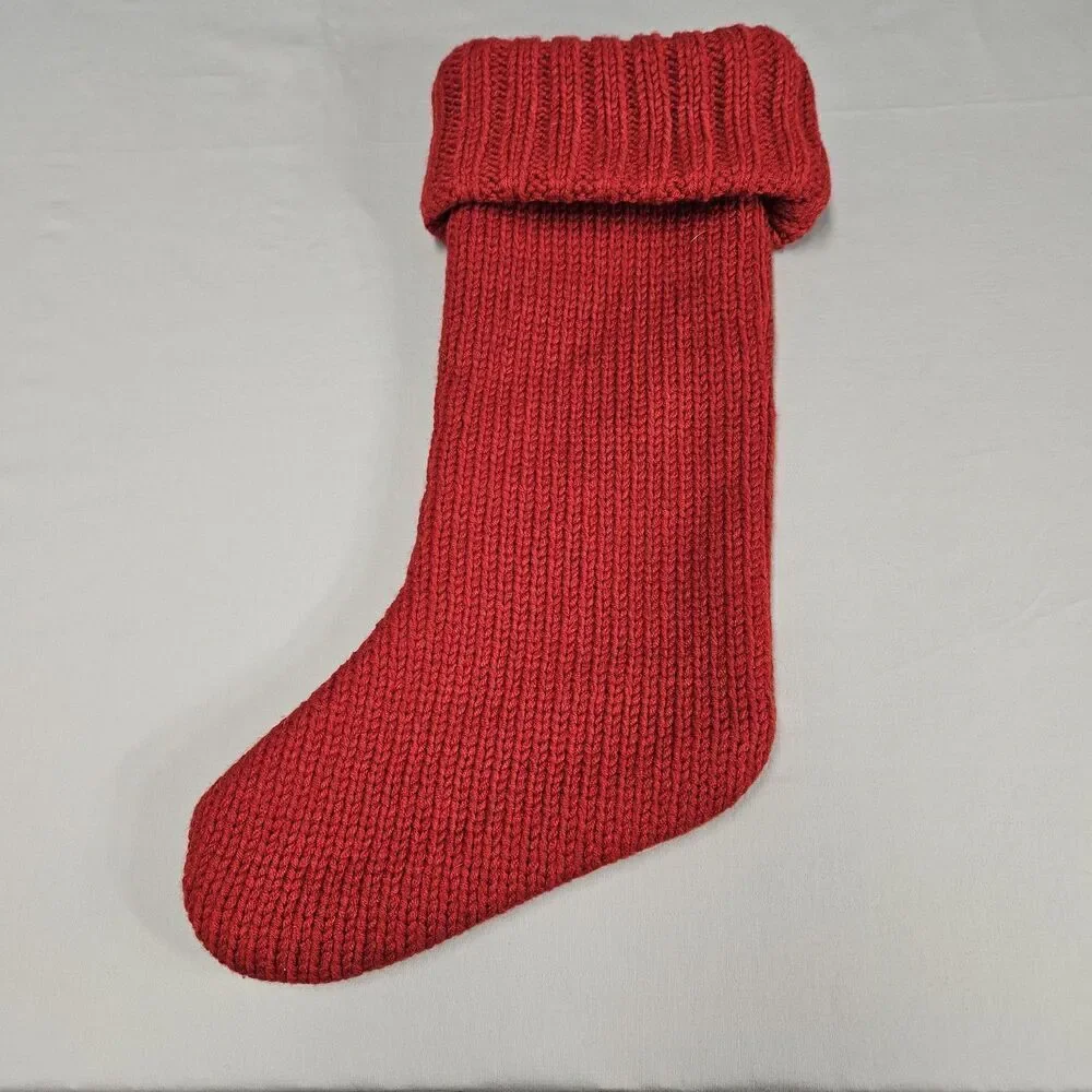 Wondershop Target Monogram Christmas Stocking Letter F Initial Red Holiday